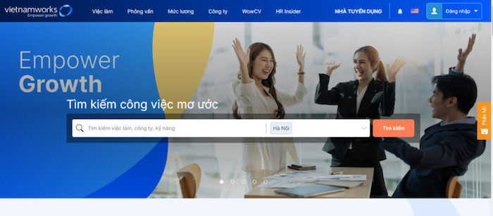 website-tim-kiem-viec-lam-vietnamworks